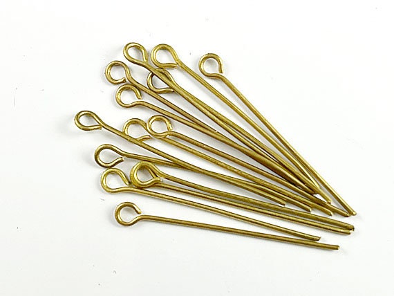 Brass on sale eye pins