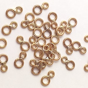 Gold-Filled Figure 8 Link 9x5-3.5mm, 14k Gold-Filled Findings, 5 Pcs - GF158-5P