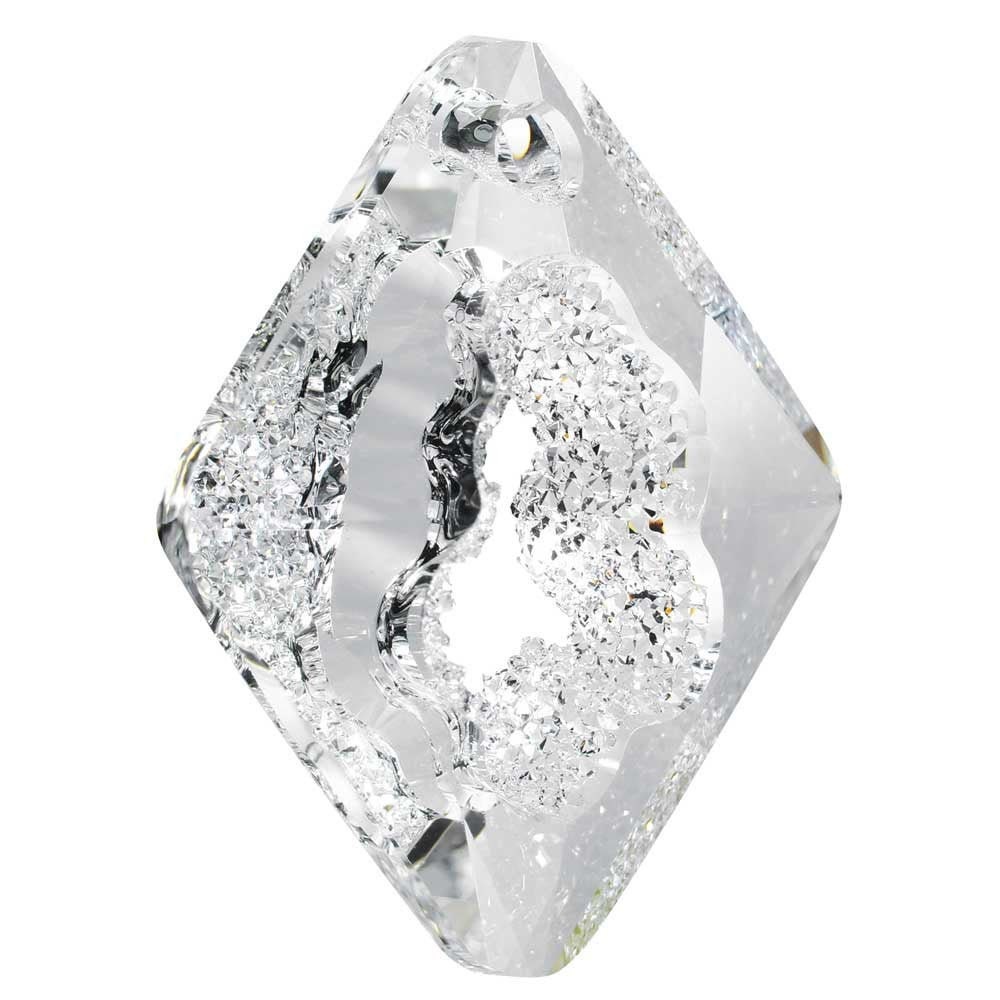 Swarovski 6926 Crystal Rhombus Pendant 36mm, Growing Crystal