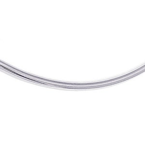 2 pcs Sterling Silver Long Plain Curved Tubes 3.2 x 68mm, Sterling Silver Curved Tubes for jewelry making, Sterling silver findings - SB891
