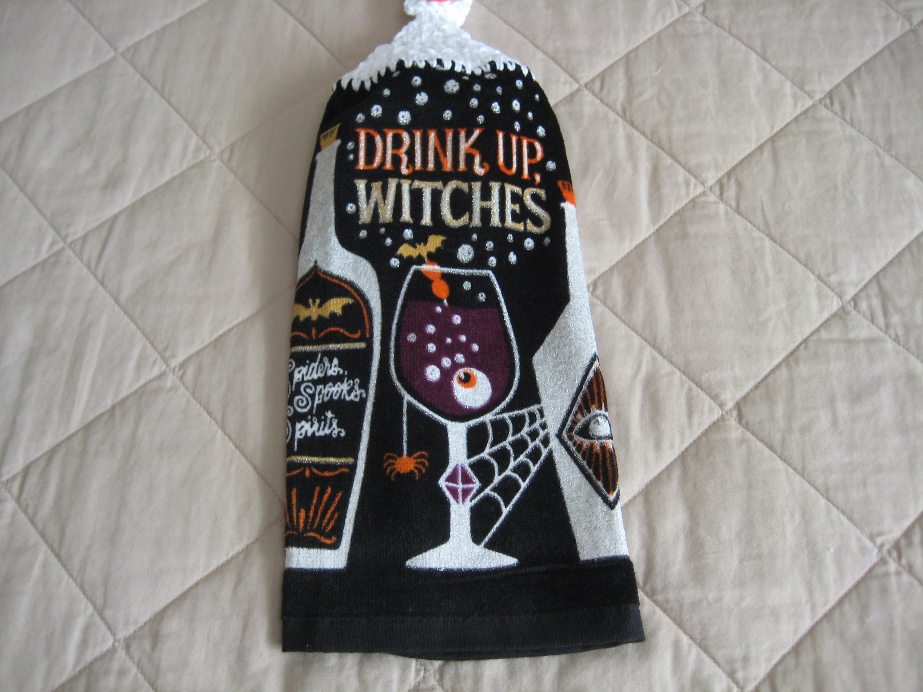 Toalla de cocina con tapa de ganchillo toalla de plato | Etsy