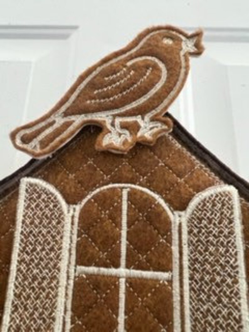 Cuckoo Clock Machine Embroidery Design Etsy