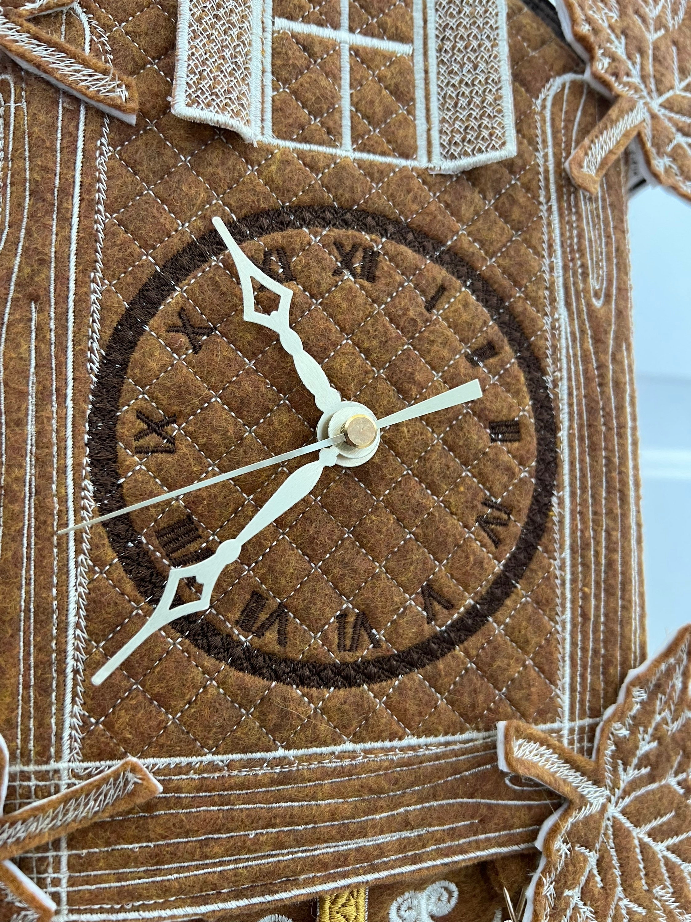 Cuckoo Clock Machine Embroidery Design Etsy