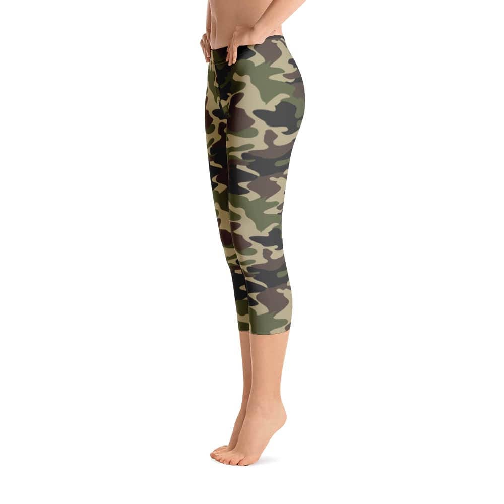 Women's Camouflage Leggings. Full Yoga or Capri Length. - Etsy
