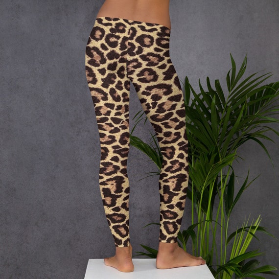Leopard Print Leggings Perfect for Costumes, Workouts & Fashion Statements  