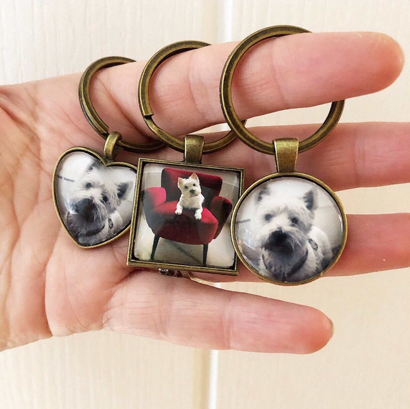 Photo Keyring Pet Memorial Keyring Pet Loss Gift Animal Etsy