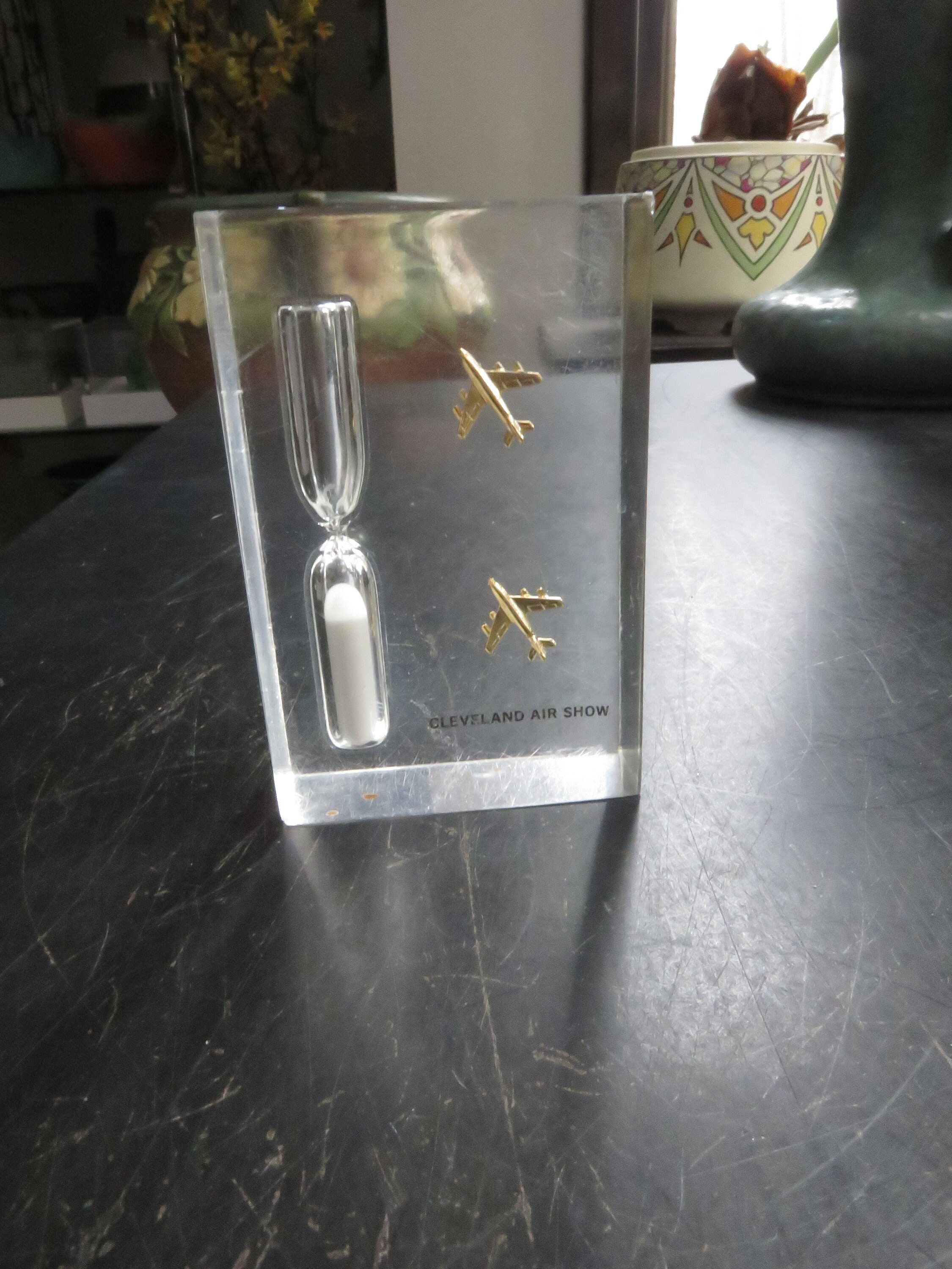 Lucite Hourglass - Etsy