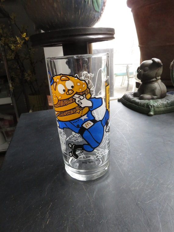 Vintage 1977 Mcdonald's Big Mac Drinking Glass - Etsy