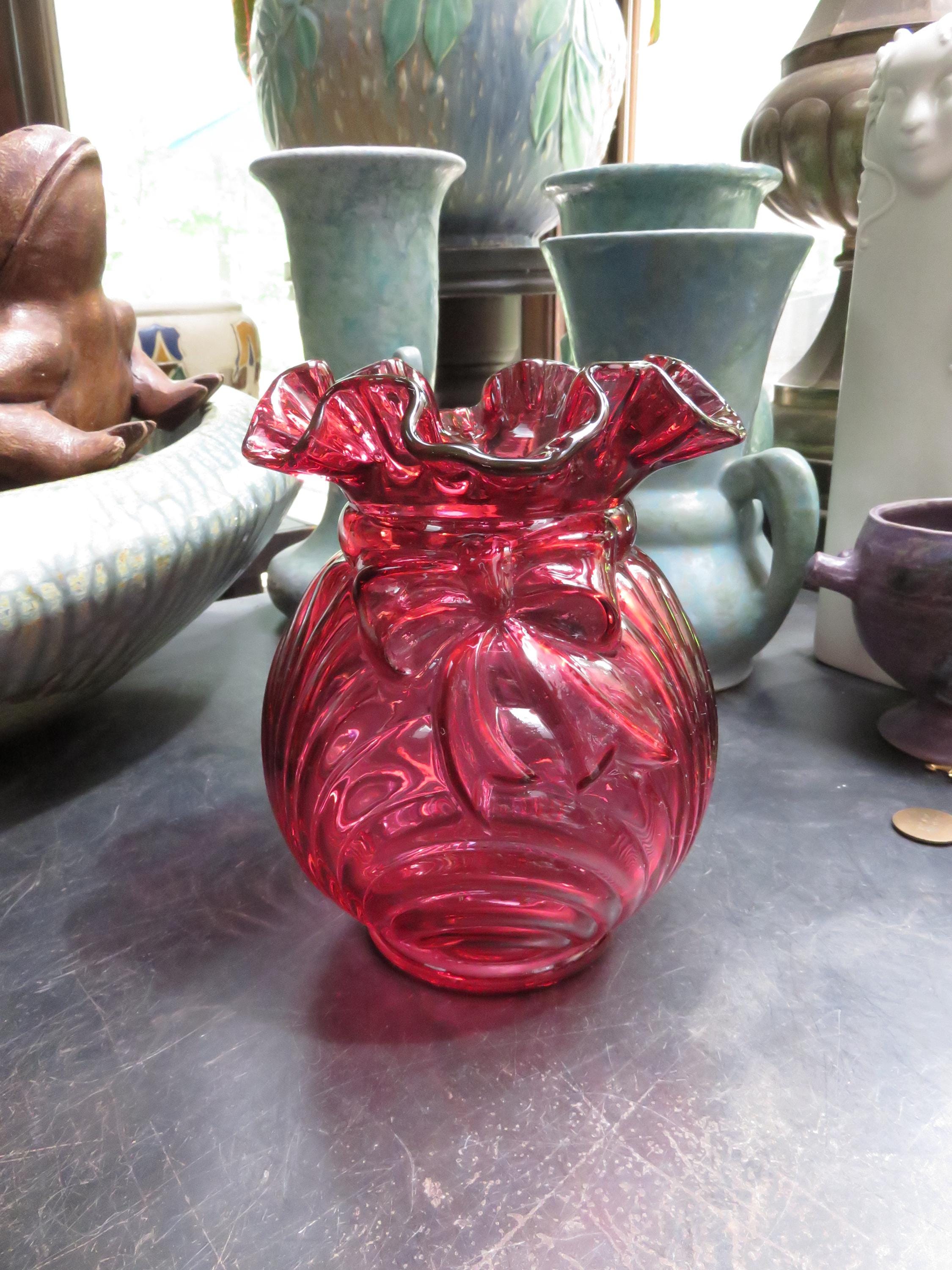 Fenton Cranberry - Etsy