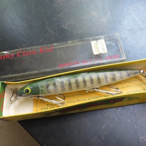 Vintage Husky Cisco Kid Fishing Lure in Box - Österreich