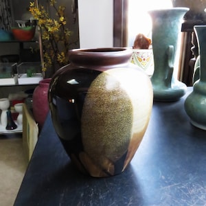 Vintage PIC USA Mid Century Modern Abstract Vase Pottery