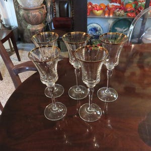 Mikasa Gold Jamestown Wine Glass - Etsy