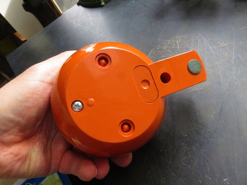 Vintage Orange Ball Tape Dispenser MCM Mid Century Modern Etsy