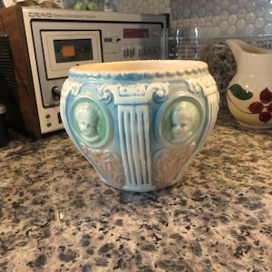 Antique Roseville Cameo Jardiniere