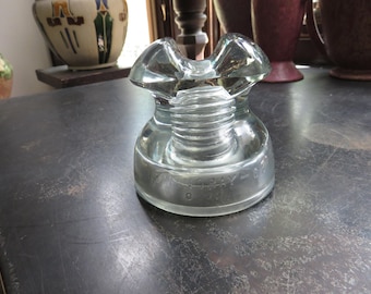 Vintage Hemingray 62 Made in USA Glass Insulator