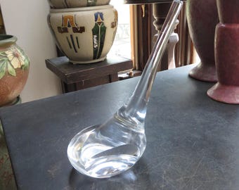 Vintage Heavy Golf Club Glass Paperweight