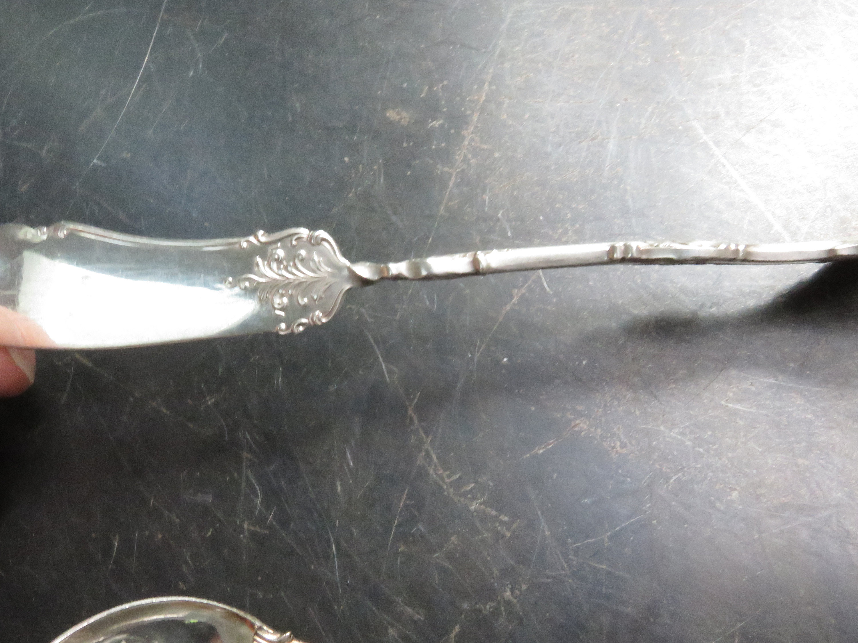 Vintage Rogers & Bros A1 XII Crest 1906 Serving Spoon and Butter