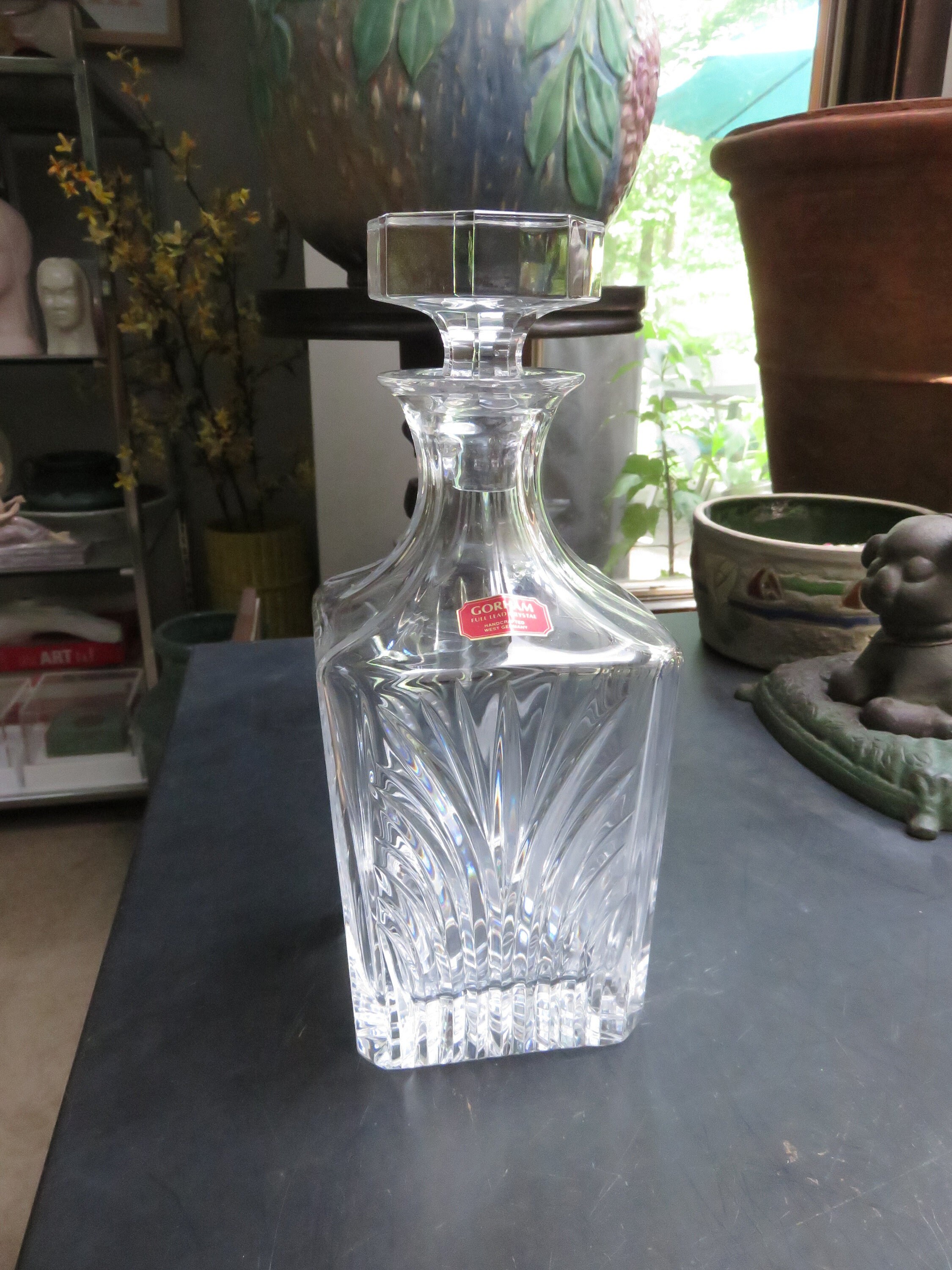 Vintage Gorham Full Lead Crystal Handcrafted West Germany Glass 