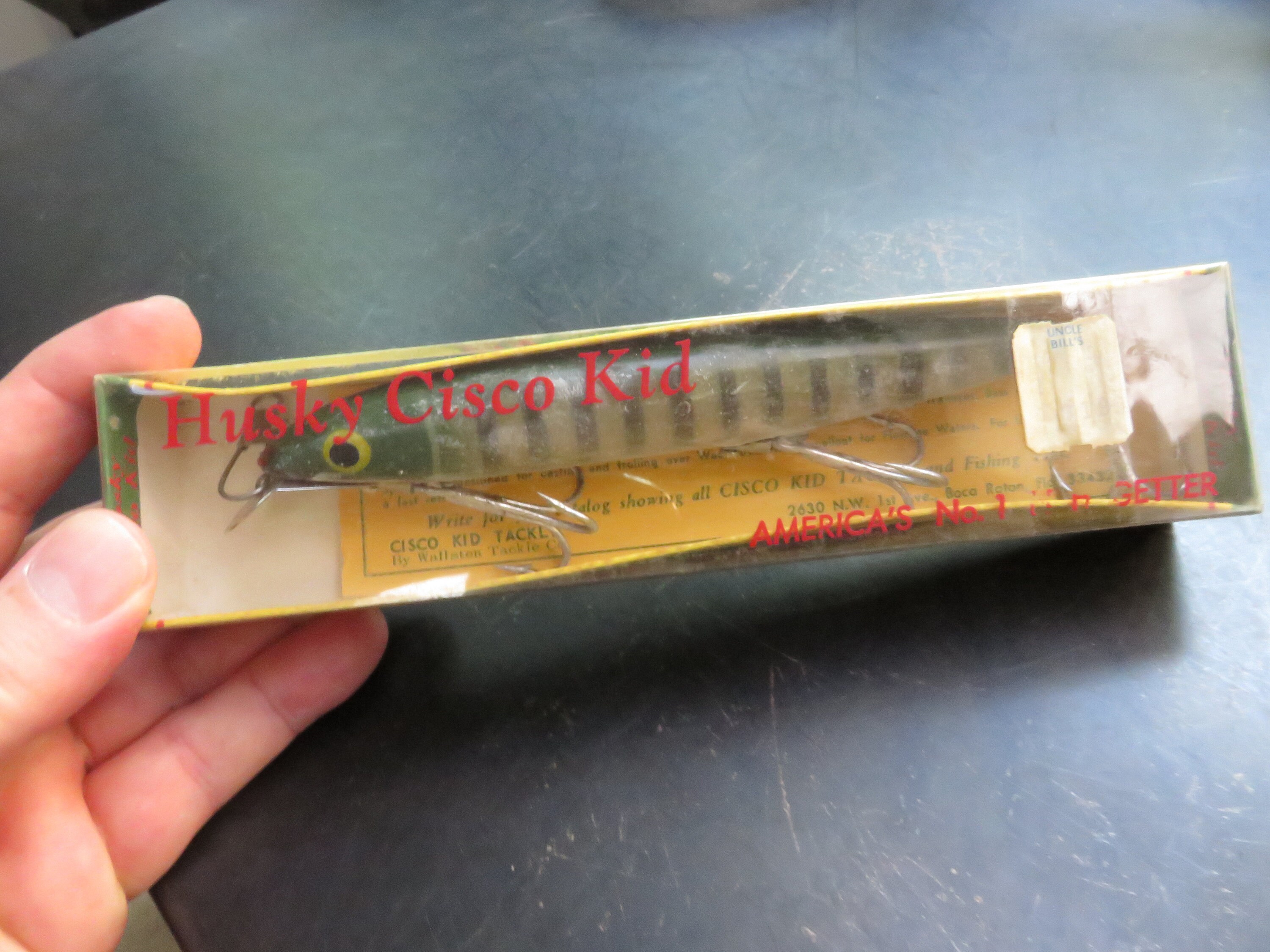 Vintage Husky Cisco Kid Fishing Lure in Box - Etsy Vintage Husky Cisco Kid Fishing Lure in Box - Etsy