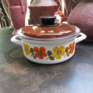 Austria Email Pot - Etsy