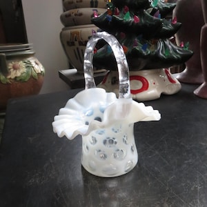 Fenton Coin Dot Basket - Etsy