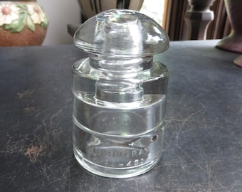 Vintage Hemingray CSC 25-42 Glass Insulator