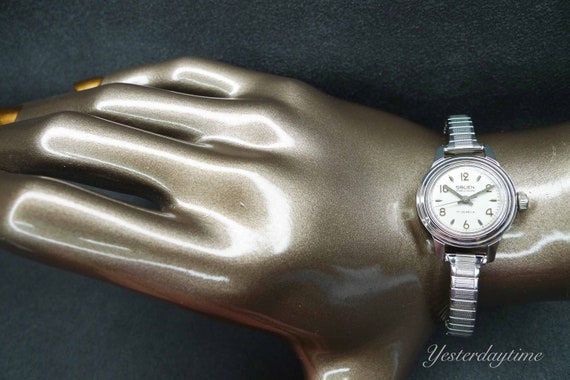 Gruen Precision Ladies Watch 1960's Swiss 17 Jewel Stainless Steel Case Manual Movement
