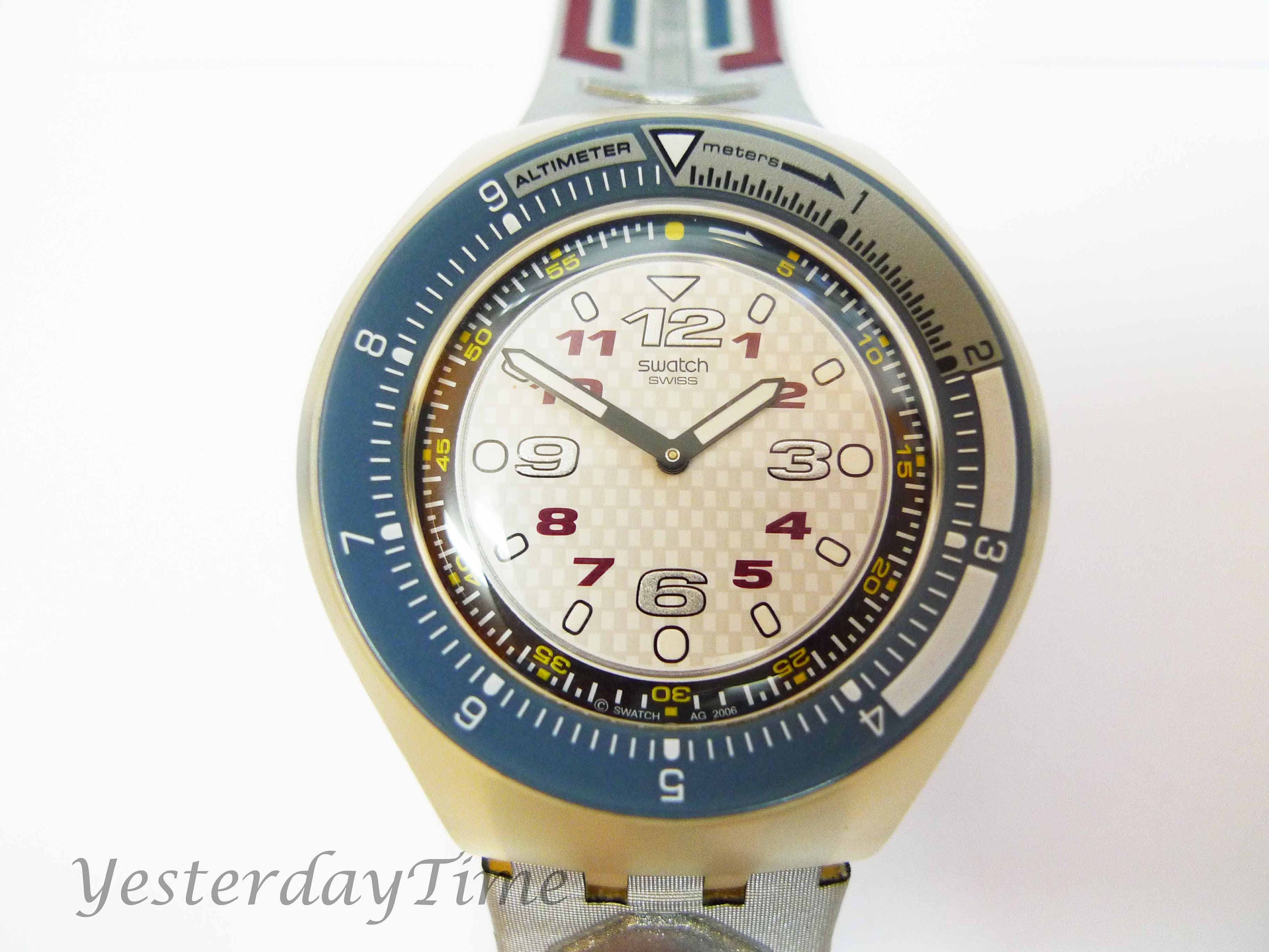 Swatch Power Ride Large Swiss Made Quartz With Altimeter Watch | Etsy Hong  Kong