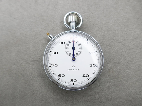 Omega Stop Watch Men s Pocket Watch Omega 7 Jewel LWO Swiss Made