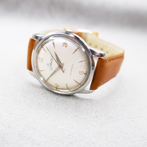 Schneider&#39;s Robert Ronnel Mens Watch 1960&#39;s Silver Dial Swiss 17 Jewel AS1580 Automatic Movement Stainless Steel Case