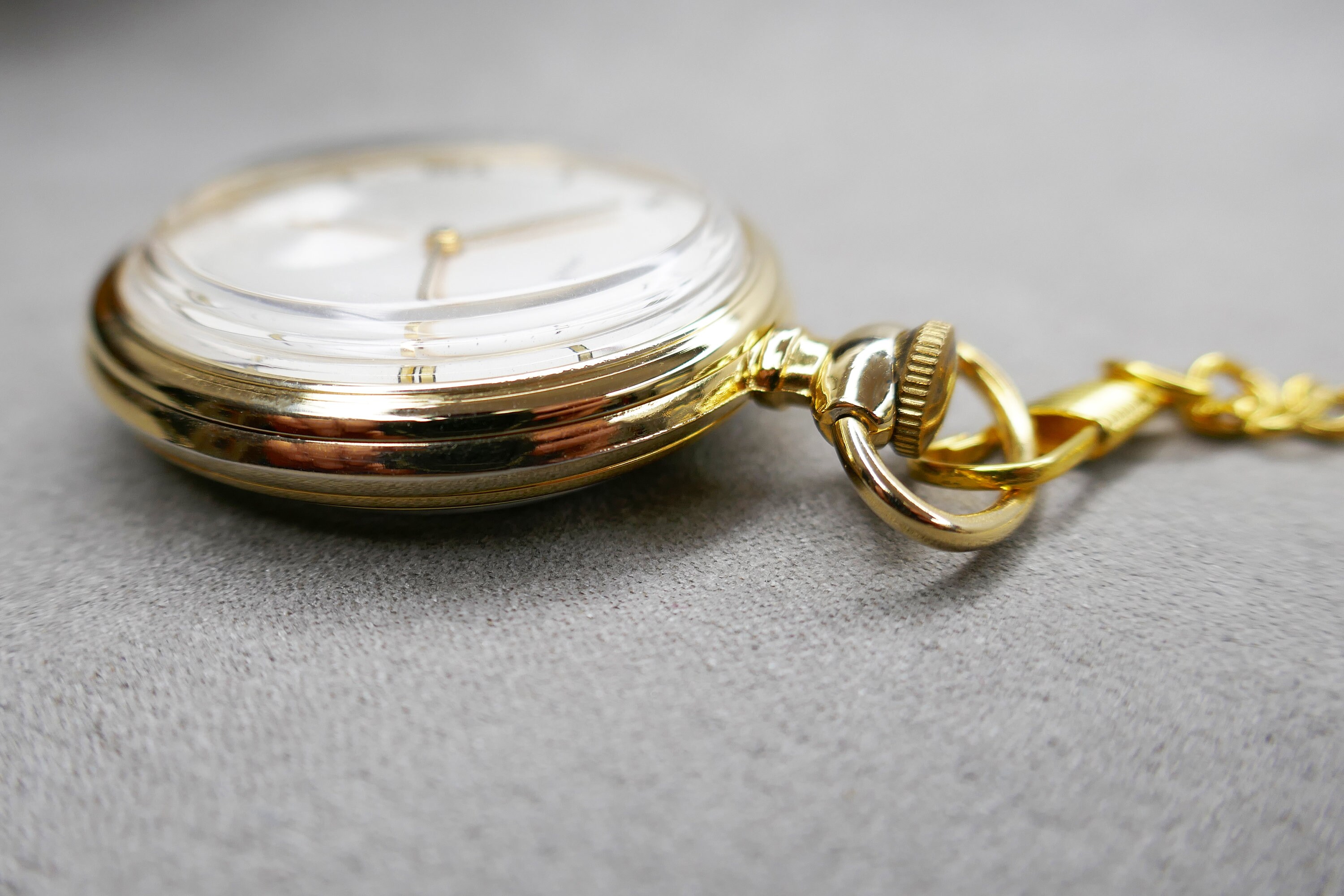 Garrard Pocket Watch Manual Swiss Made 17 Jewel Movement C W Chain Etsy Australia