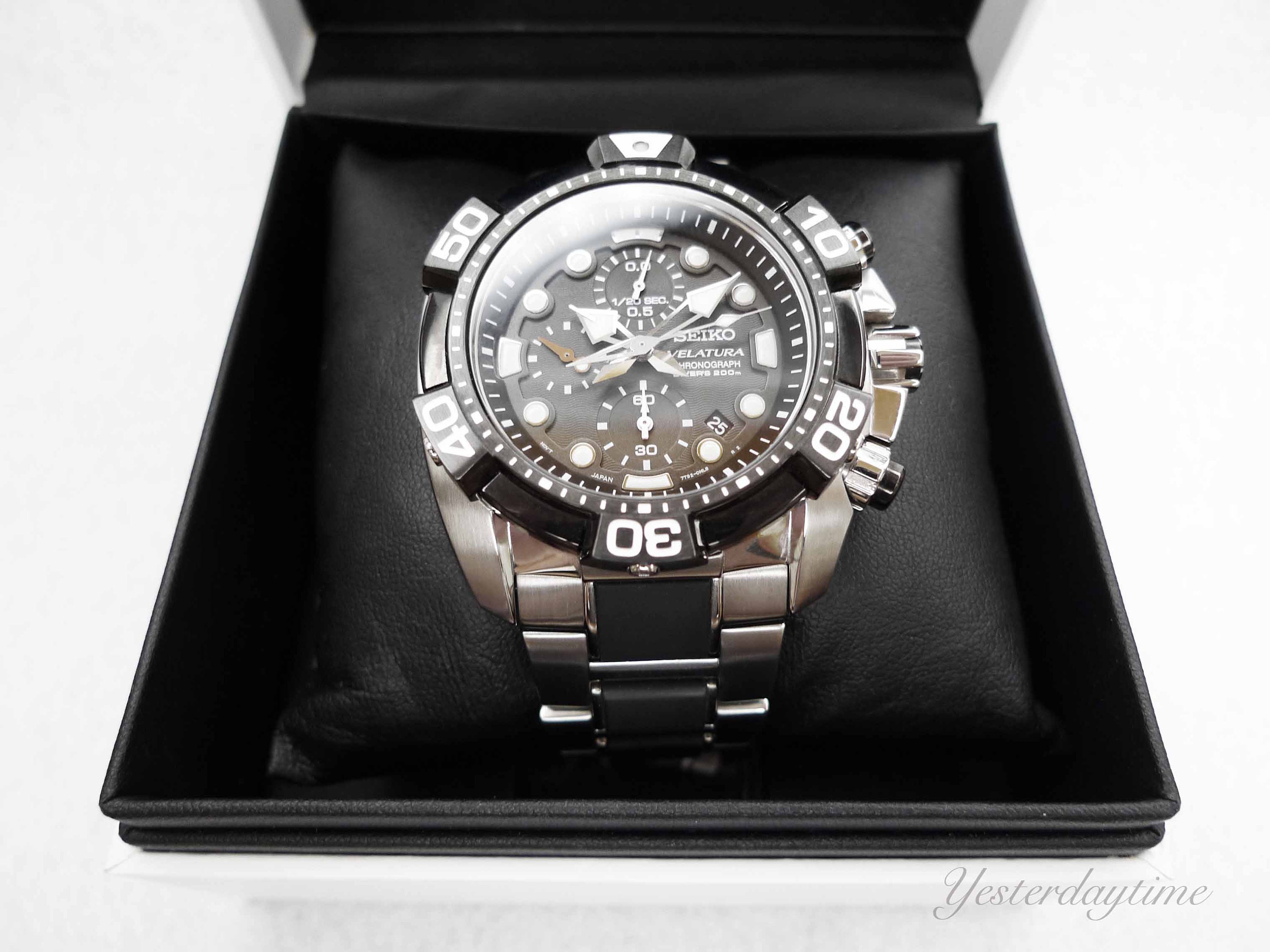 Seiko Velatura Chronograph SNDA59P1 Men's Wristwatch - Etsy
