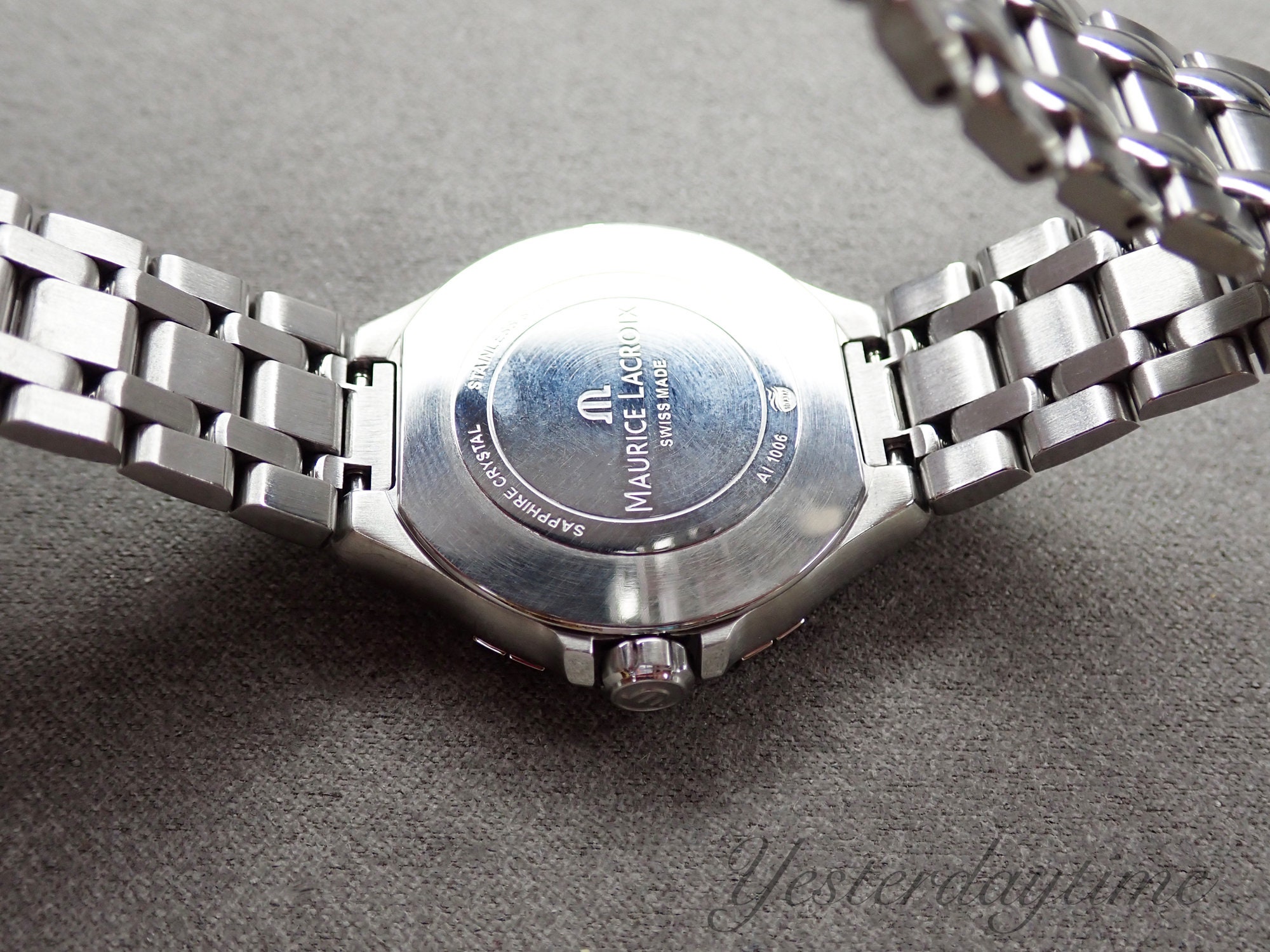 Maurice Lacroix AIKON Mens Wristwatch Swiss Made Quartz Movement