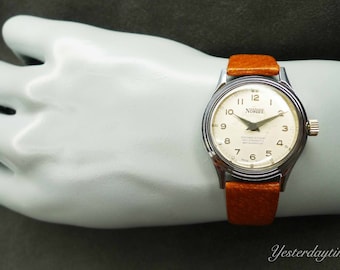 Norbee Men's Watch 1950's Swiss 17 Jewel Manual Movement