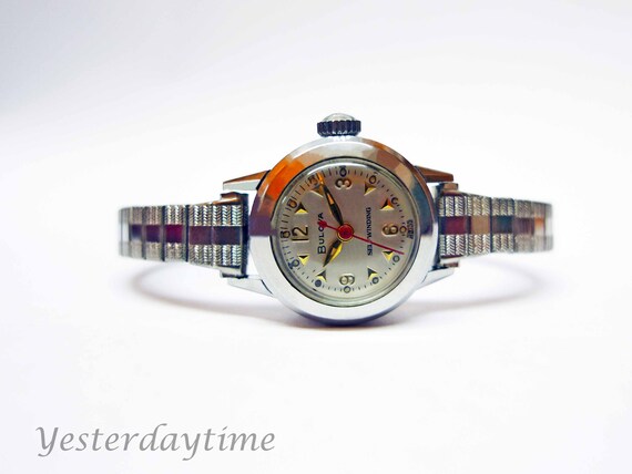 Bulova Auqa Queen Ladies Watch 1957 Swiss 17 Jewel