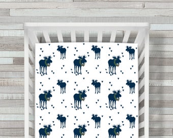 moose crib sheets