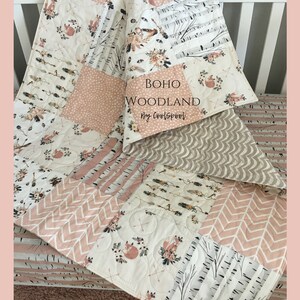 baby girl fox bedding