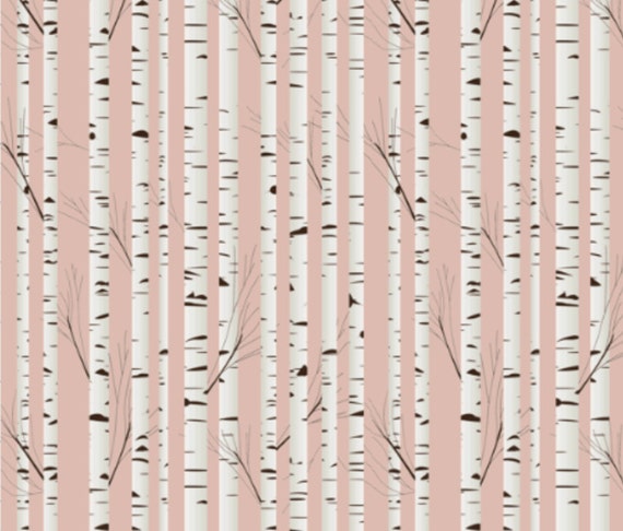 birch tree crib sheet