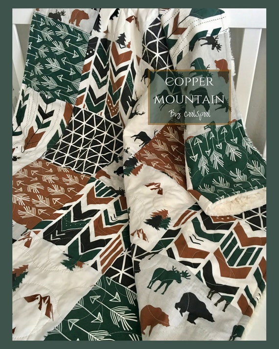 mountain baby bedding