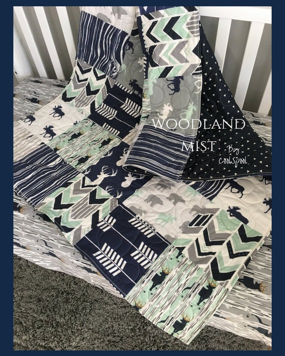 crib quilt boy