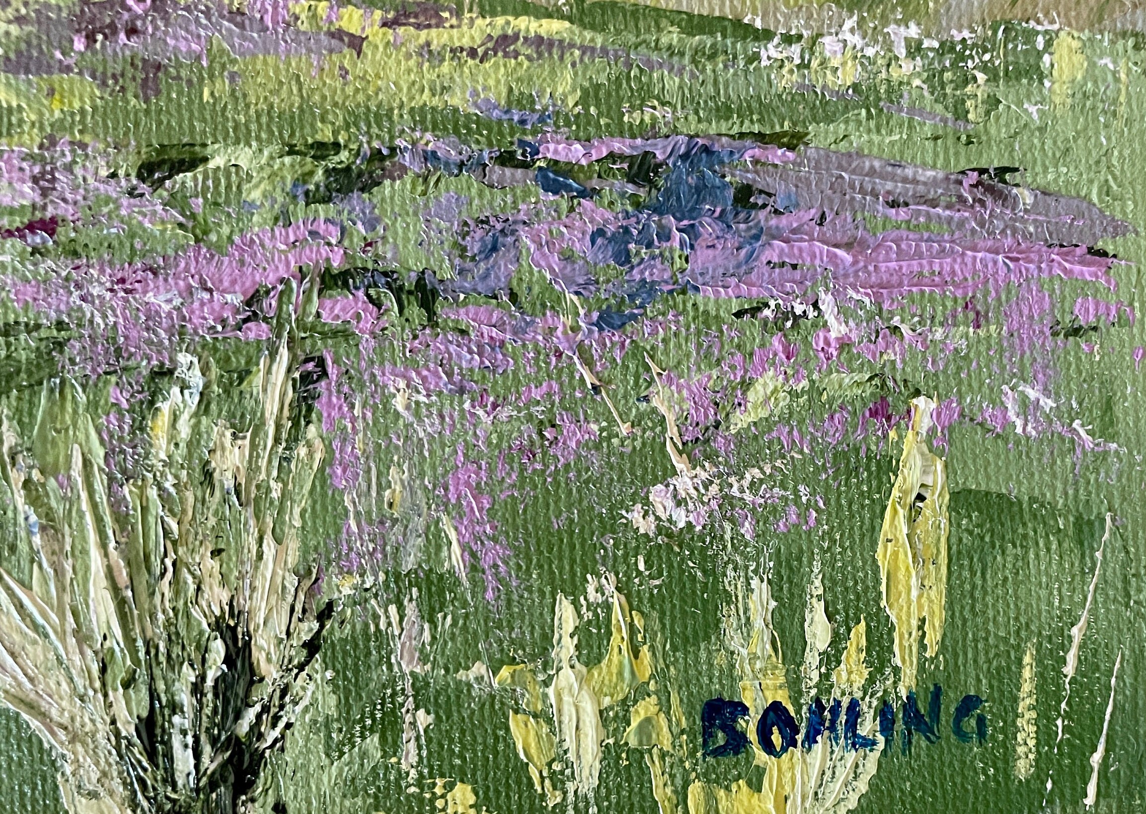 Mountain Wildflowers Giclee Print: Colorado Landscape Art by Bohling - Etsy