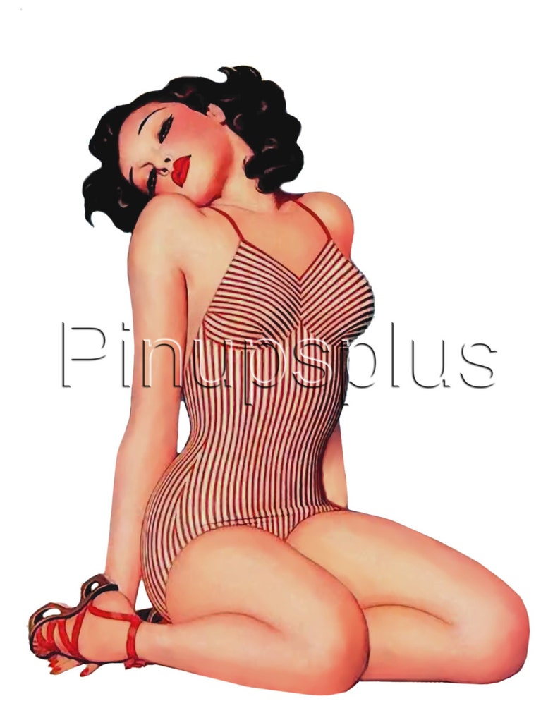 pin up girl bathing suit