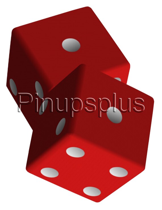 Dice Snake Eyes Waterslide Decal Gambling Craps Casino works Etsy