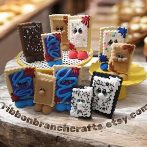 Tostadora de arcilla, pastelería, escritorio de arcilla, ¡amigos, bellezas! Escritorio, oficina, regalo para maestros.