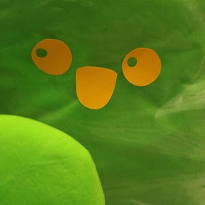 FIRM 100grams MELON GREEN air dry foam clay