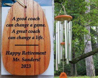 Coach Appreciation Thank You Gift From Student, Soccer Baseball Hockey Lacrosse Football Tennis Volleyball Team Sports Retirement Gift