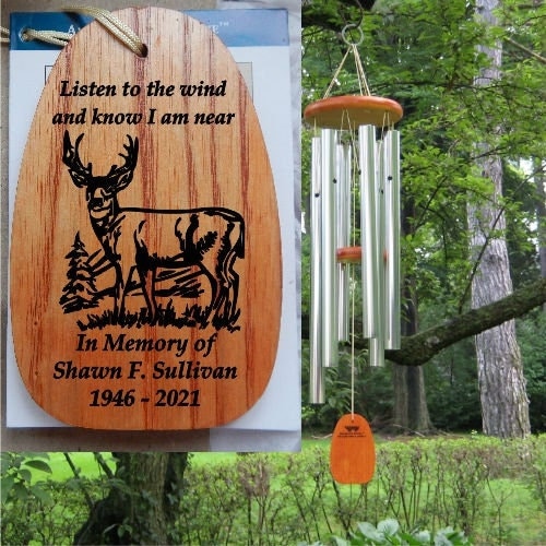 Listen to the Wind | Memorial Wind Chime | Parent Loss | in