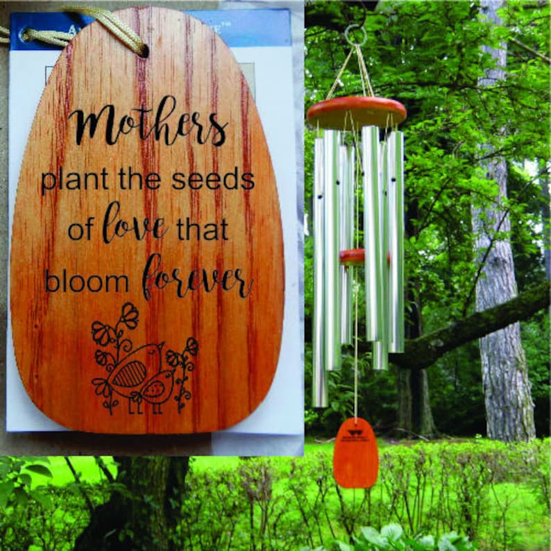 Sympathy Gift for Loss of Mother Personalized Wind Chimes Etsy