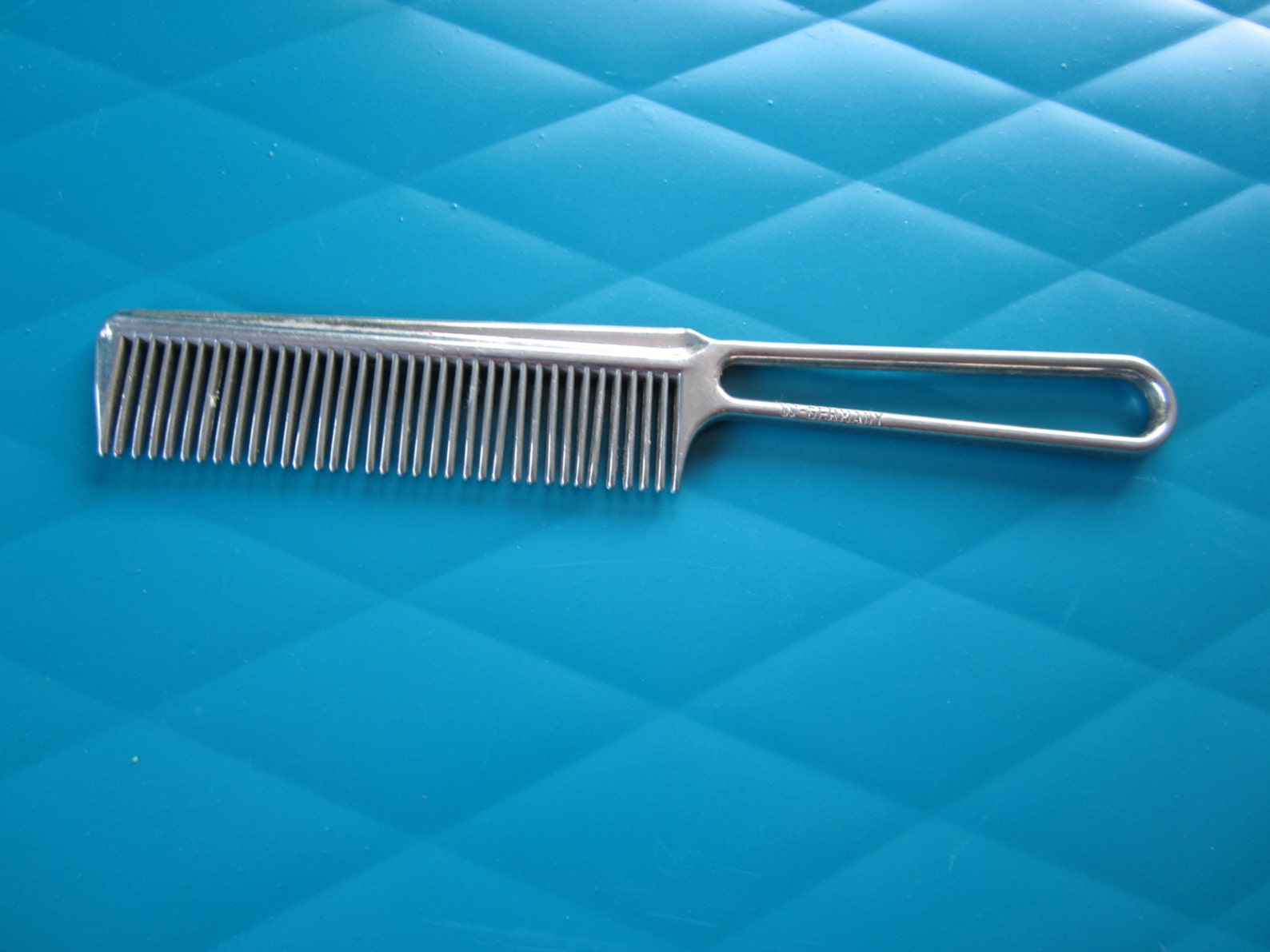 1970's Metal Mustache Comb made in West Germany Etsy