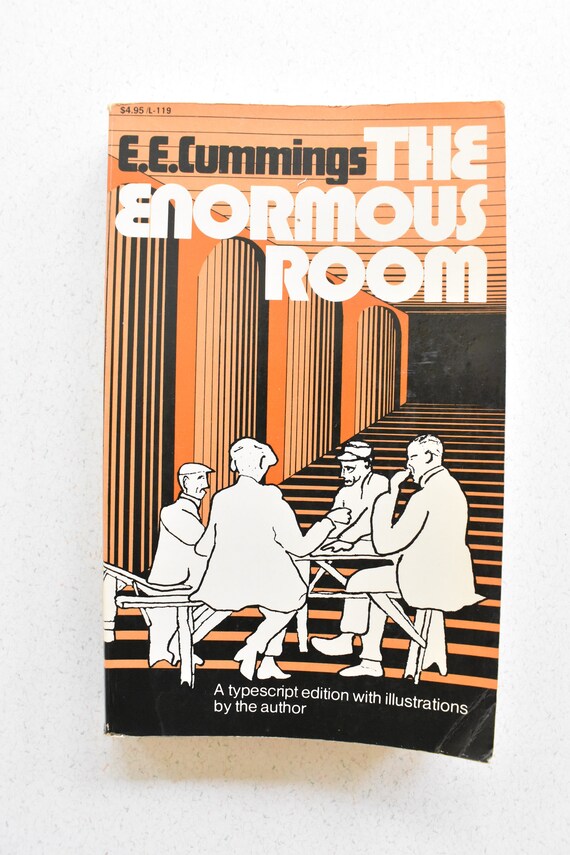 The Enormous Room By E E Cummings Typescript Edition With Illustrations By The Author Vintage 1978 Paperback